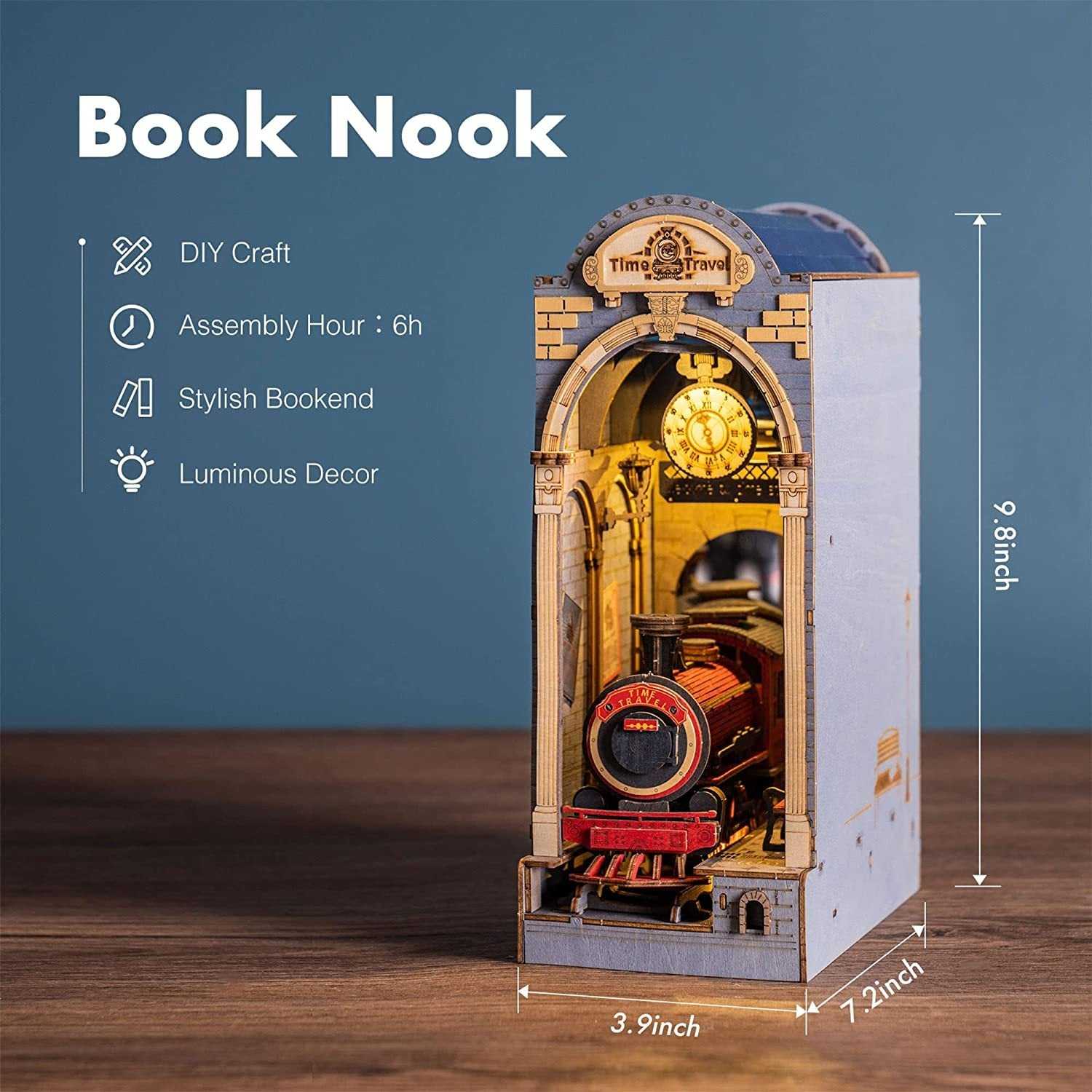 Rolife DIY Book Nooks Series Stories In Books | Diyzzle