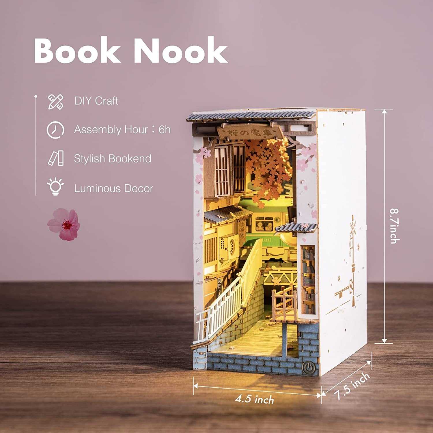 Rolife DIY Book Nooks Series Stories In Books | Diyzzle